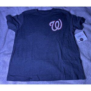 Majestic MLB Washington Nationals T-Shirt #7 Trea Turner Size Youth Med 10-12